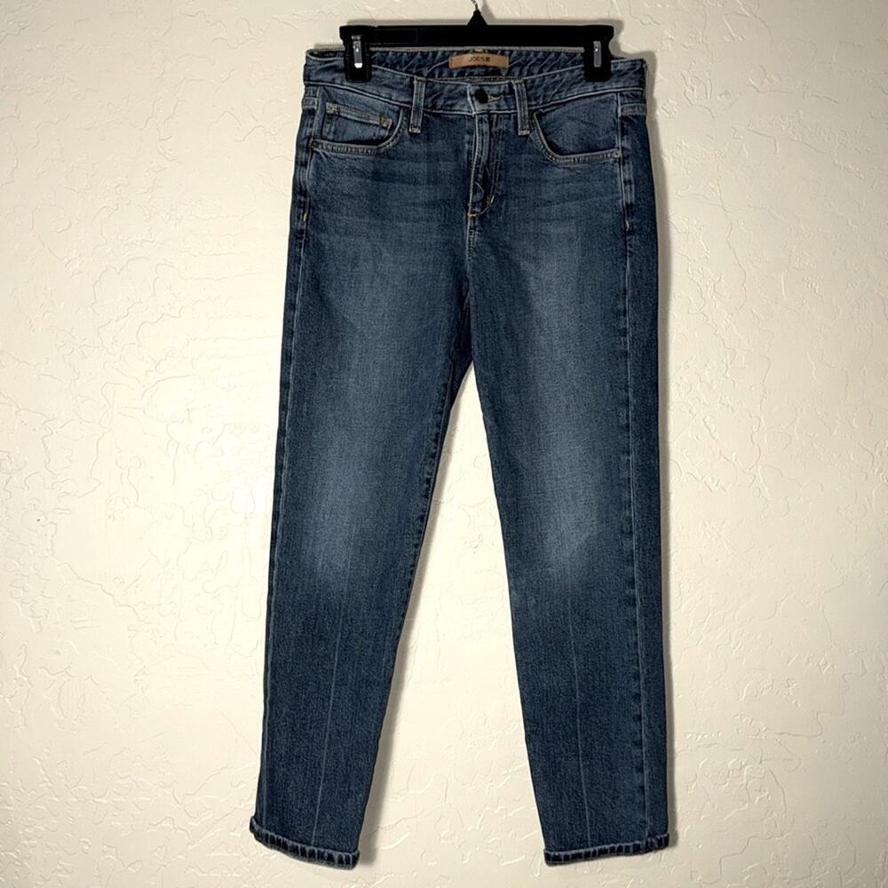 Joes jeans the smith mid rise straight ankle jeans in the color Ginny